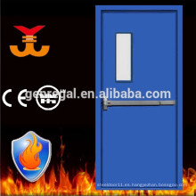 Durable Personalice la puerta clasificada fuego incombustible de acero